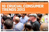 10 crucial consumer trends 2013