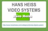 Hans heiss video systems