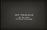 My Travels (6th Tech Example)