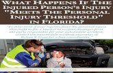 What Happens if the Injured Person's Injury "Meets The Personal Injury Threshold" in Florida?