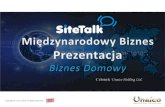 Unaico & Sitetalk  polish presentation