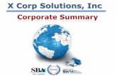 X corp solutions (corporate brief)