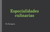 Especialidades culinarias de Zaragoza por Wendy et Eva.