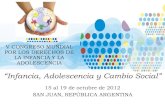 V congreso mundial infancia 2012