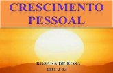 2011-2-13-Palestra-Crescimento Pessoal-Rosana De Rosa