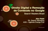 Direito Digital e Remoção de Conteúdo no Google - Search Masters Brasil