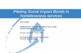 Piloting Social Impact Bonds in Homelessness Services
