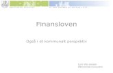 Finansloven 2014 - også i et kommunalt perspektiv.