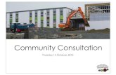 Community consultation 14 october