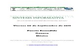Sintesis informativa 3009 2011