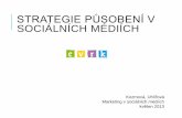 Strategie působení v sociálních médiích - CVRK
