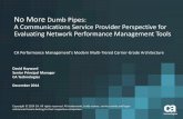No More Dumb Pipes: A Communications Service Provider Perspective for Evaluating Network Performance Management Tools