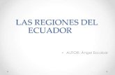 Las regiones del ecuador