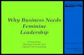 Why Business Needs Feminine Leadership