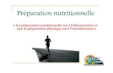 Nutrition Sportive II