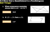 8.3 show that a quadrilateral is a parallelogram
