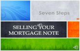 7 Steps to Selling Your Mortgage Note