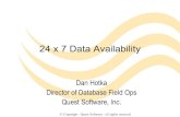 24 x 7 Data Availability