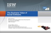 What can social software do for your business & isw ignition