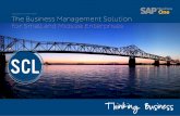 SCL SAP Business One- Solution Overview