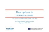 Real options in business cases (joost van blokland)