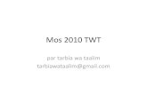 Mos word 2010 by tarbia wa taalim