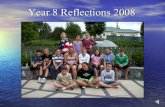 Year 8 reflections