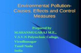 Environmental Pollution - Causes, Effects and Control Measures