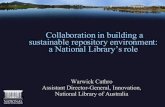 Collaboration in building a sustainable repository environment