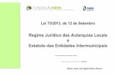 Autarquias Locais e Organização Administrativa em Portugal