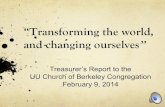 Transforming the world and changing ourselves