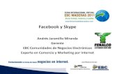 Capacitacion facebook y skype