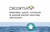 MARITIME, NAVAL, OFFSHORE & MARINE ENERGY WELDING SPECIALISTS. DEGIMA Naval & Civil engineering at North of Spain