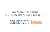 Sql server bi online training@sql server masters