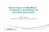 Overview of BioMed Central’s portfolio of society journals