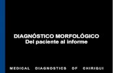 Diagnóstico morfológico, del paciente al informe v1.1