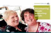 Using Volunteers to Supporting Incusion for People with Intellectual Disability -  Leighton Nov 2013