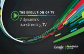 Evolution of TV; 7 Dynamics Transforming TV, Google