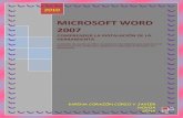 Microsoft  word 2007 karina corzo