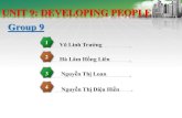 Unit 9.Developing People Assignment