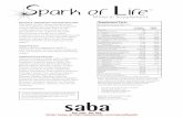 Saba Spark of Life