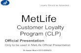 Metlife official clp plan