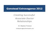 Create Successful Associate Doctor Relationships