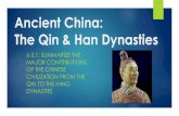 Ancient china qin and han dynasties