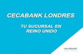 Cecabank Londres: Sucursal en Reino Unido