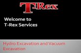 T Rex Services and hydro excavation