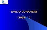 Bibliografia Emilio Durkheim