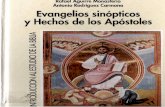 Aguirre monasterio, rafael   evangelios sinópticos y hechos de los apóstoles