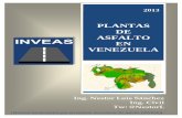Plantas de Aslfato en Venezuela (INVEAS)  - Ing. Nestor Luis Sanchez