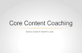 Core Content Coaching Grade 8 Newtons Laws 14-15